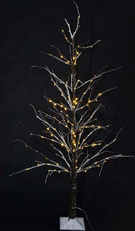 Albero luminoso innevato, ramo con led luce calda decorazione da interno Casa e cucina/Decorazioni per interni/Addobbi e decorazioni per ricorrenze/Decorazioni natalizie/Alberi di natale artificiali MagiediNatale.it - Altamura, Commerciovirtuoso.it
