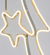 Albero Natale 2D/3D bifacciale, con stelline, 960 Led bianco caldo h 145 cm Casa e cucina/Decorazioni per interni/Addobbi e decorazioni per ricorrenze/Decorazioni natalizie/Luci natalizie/Catene luminose per esterni MagiediNatale.it - Altamura, Commerciovirtuoso.it