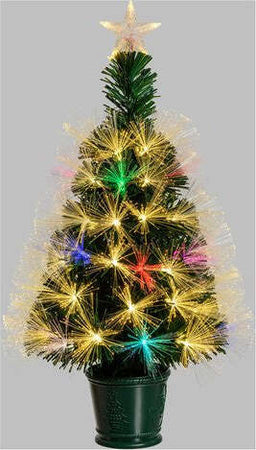 Albero-Natale-Lotti-48133-Multifibre-65-Led-con-Giochi-Luce-Rgb-Verde