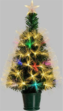 Albero-Natale-Lotti-48133-Multifibre-65-Led-con-Giochi-Luce-Rgb-Verde