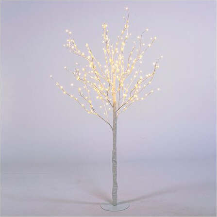 Albero-Natale-Lotti-75337-Leccio-336-Microled-con-Giochi-Luce-Calda-Bi