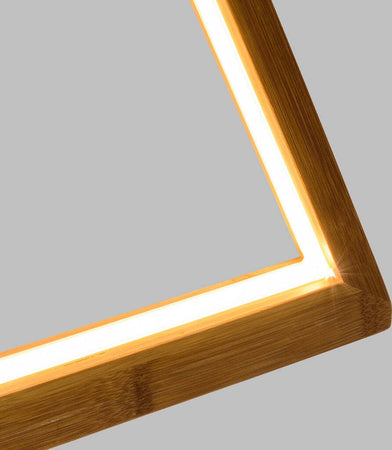Albero triangolare luminoso con led bianco caldo e base in legno Casa e cucina/Decorazioni per interni/Addobbi e decorazioni per ricorrenze/Decorazioni natalizie/Luci natalizie/Catene luminose per esterni MagiediNatale.it - Altamura, Commerciovirtuoso.it