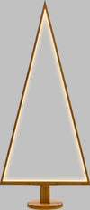 Albero triangolare luminoso con led bianco caldo e base in legno Casa e cucina/Decorazioni per interni/Addobbi e decorazioni per ricorrenze/Decorazioni natalizie/Luci natalizie/Catene luminose per esterni MagiediNatale.it - Altamura, Commerciovirtuoso.it