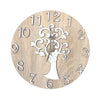 Orologio da parete personalizzabile idea regalo per bomboniera e cerimonia con taglio laser