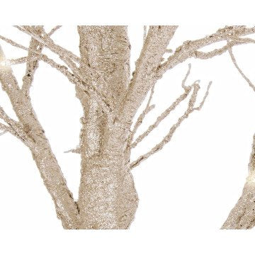 Albero di natale luminoso "Glad" Ramo con led a luce calda Decorazione da interno