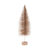 Albero Cono con Glitter alberello natalizio da tavolo per interno ed esterno