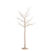 Albero luminoso Timber Cha Champagne, Ramo con led a Luce Calda decorazione da Interno h 210 cm