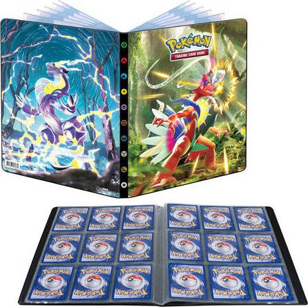 Album-carte-gioco-Gamevision-UP16066PPQR9PS-POKEMON-Scarlatto-e-Violet