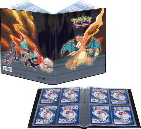 Album-carte-gioco-Gamevision-UP16128-E-POKEMON-Gallery-series-Scorchin