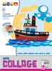 Album collage 700-20 - 35x50cm - 20fg - carta rasata adesiva - colori assortiti - DECO [multipack] 5 pezzi Casa e cucina/Hobby creativi/Carta e lavorazione della carta/Carta/Cartoncino colorato Eurocartuccia - Pavullo, Commerciovirtuoso.it