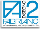 Album F2 - 24x33cm - 10 fogli - 110gr - liscio squadrato - punto metallo - Fabriano [multipack] 10 pezzi Casa e cucina/Hobby creativi/Disegno/Blocchi e libri da disegno Eurocartuccia - Pavullo, Commerciovirtuoso.it