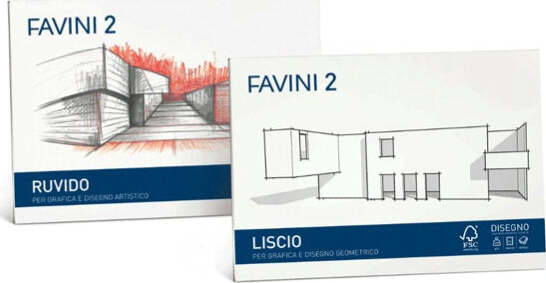Album Favini 2 - 24x33cm - 110gr - 20 fogli - liscio squadrato - Favini [multipack] 10 pezzi Casa e cucina/Hobby creativi/Disegno/Blocchi e libri da disegno Eurocartuccia - Pavullo, Commerciovirtuoso.it