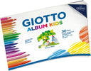 Album Kids 5+ - A4 - 90gr - 30 fogli - Giotto [multipack] 5 pezzi Casa e cucina/Hobby creativi/Disegno/Blocchi e libri da disegno Eurocartuccia - Pavullo, Commerciovirtuoso.it