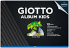 Album Kids cartoncino cartoncino nero 5+ - A4 - 220gr - 10 fogli - Giotto [multipack] 5 pezzi Casa e cucina/Hobby creativi/Disegno/Blocchi e libri da disegno Eurocartuccia - Pavullo, Commerciovirtuoso.it