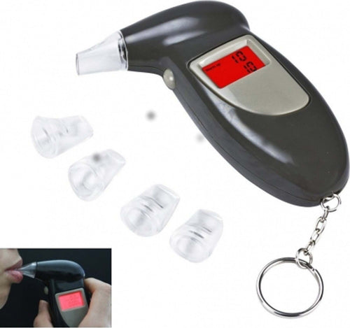 ALCOOL TESTER ALCOLEMIA CON LUCE ETILOMETRO DIGITALE CONCENTRAZIONE PORTACHIAVI Auto e Moto/Accessori per auto/Etilometri Trade Shop italia - Napoli, Commerciovirtuoso.it