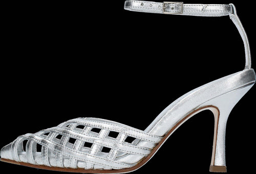Aldo-Castagna-Scarpe-con-Tacco-Argento-da-donna