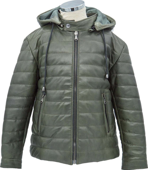 Ale---Piumino-Baby-Verde-in-vera-pelle
