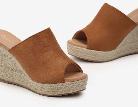 Alec - Sandali Espadrillas Con Fascia Larga