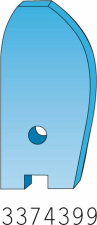 Aletta adattabile Lemken 3374399 sx Confezione da 1pz