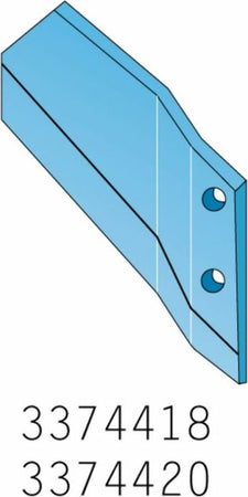 Aletta adattabile Lemken 3374418 dx Confezione da 1pz