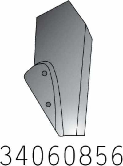 Aletta stretta per ancora coltivatore adattabile Horsch sx