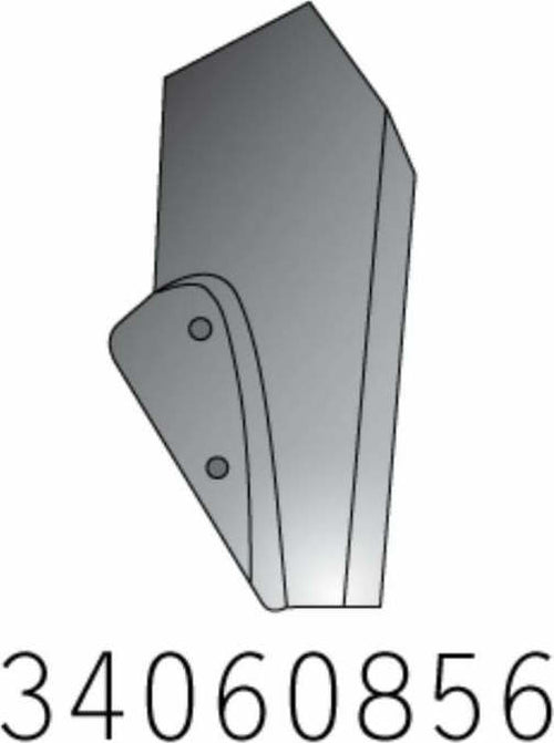 Aletta stretta per ancora coltivatore adattabile Horsch sx