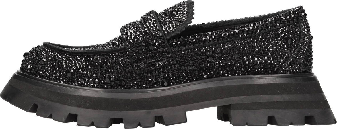 Alexander-McQueen-Scarpe-basse-Nero-da-donna