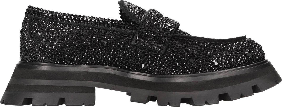 Alexander-McQueen-Scarpe-basse-Nero-da-donna
