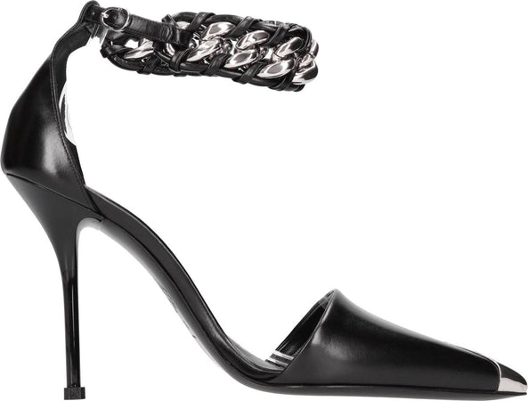 Alexander-McQueen-Scarpe-con-Tacco-Nero-da-donna