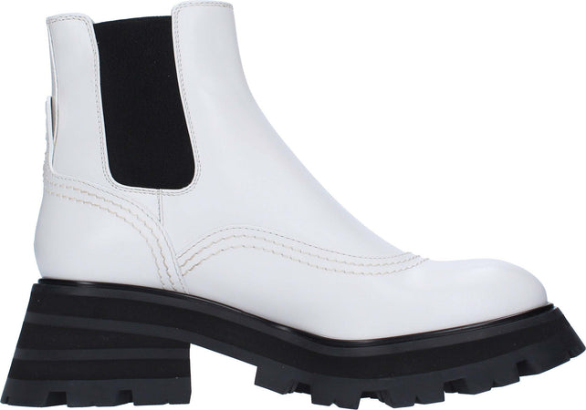 Alexander-McQueen-Stivali-Bianco-da-donna