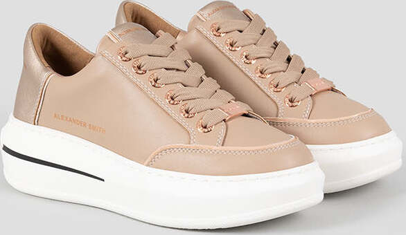 Alexander-Smith-sneakers-donna-Lancaster-in-pelle-camel-LSW-1758-CML