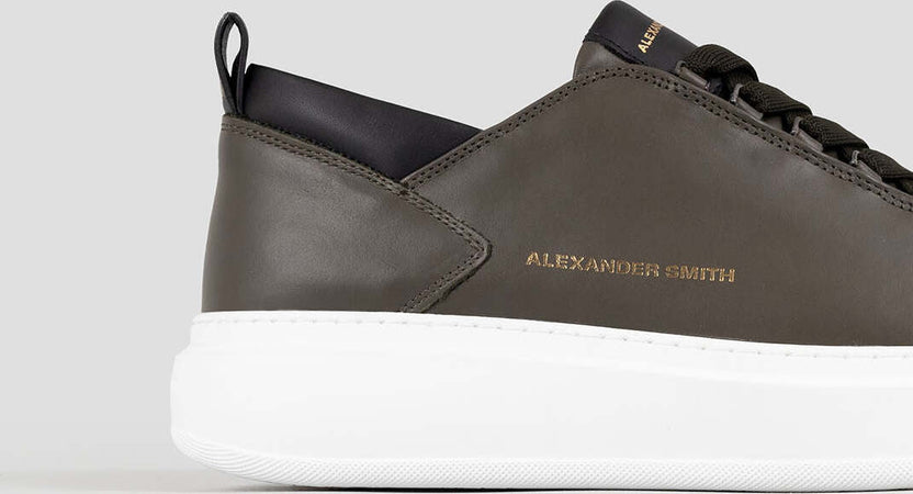 Alexander-Smith-sneakers-uomo-Wembley-in-pelle-military-WYM-2263