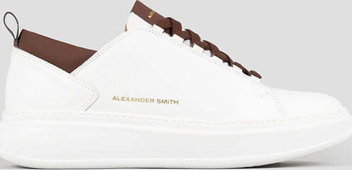 Alexander-Smith-sneakers-uomo-Wembley-in-pelle-white-brown-WYM-2261