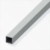 ALFER---1mt---TUBO-QUADRATO-IN-ALLUMINIO-ANODIZZATO-10x10x1,0MM---EFFETTO-ACCIAIO-INOX-SPAZZOLATO