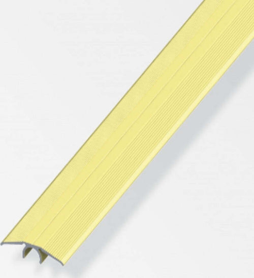 ALFER---2mt---PROFILO-DI-COMPENSAZIONE-DI-LIVELLO-IN-ALLUMINIO-ANODIZZATO---33MM---COLORE-OTTONE