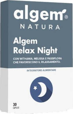 Algem-Relax-Night-integratore-alimentare-30-capsule-Algem-Natura