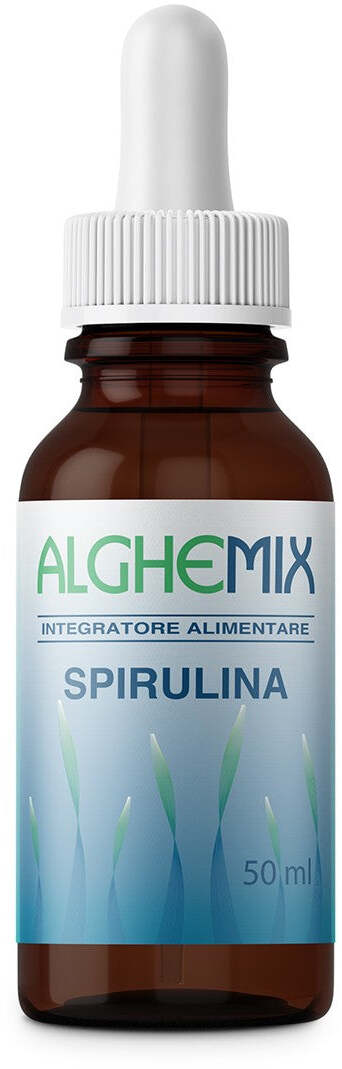 ALGHEMIX SPIRULINA integratore alimentare fitopreparato Gocce 50 ml