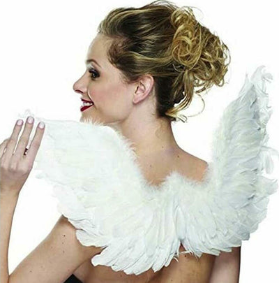 Ali Da Angelo Bianche Piume In Poliestere Accessorio Costume Carnevale Halloween Giochi e giocattoli/Giochi d'imitazione e accessori di travestimento/Costumi e travestimenti/Bambini Trade Shop italia - Napoli, Commerciovirtuoso.it