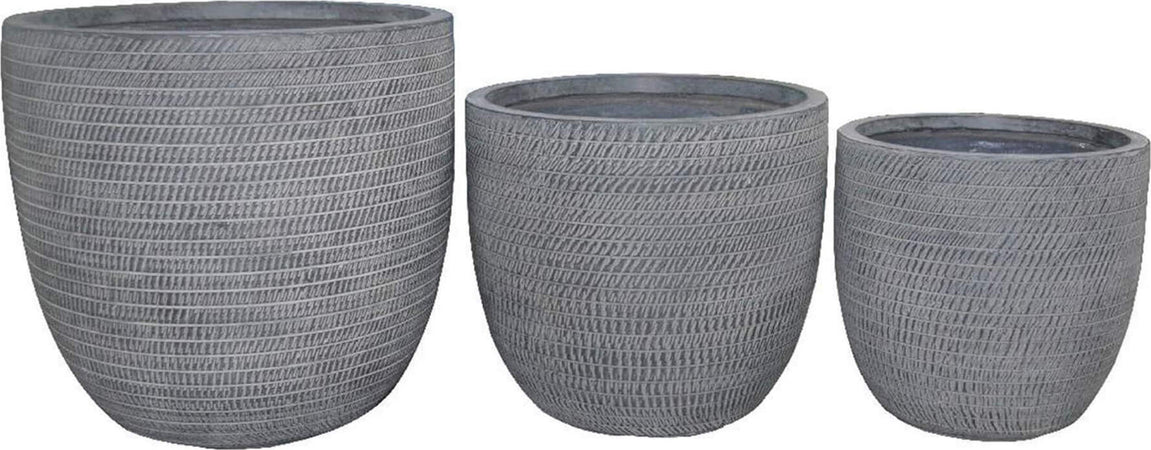 ALICIA---set-di-3-vasi-Grigio-Milani-Home