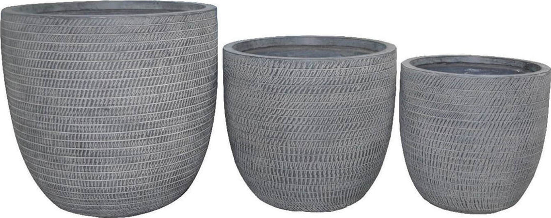 ALICIA---set-di-3-vasi-Grigio-Milani-Home