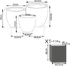 ALICIA---set-di-3-vasi-Grigio-Milani-Home