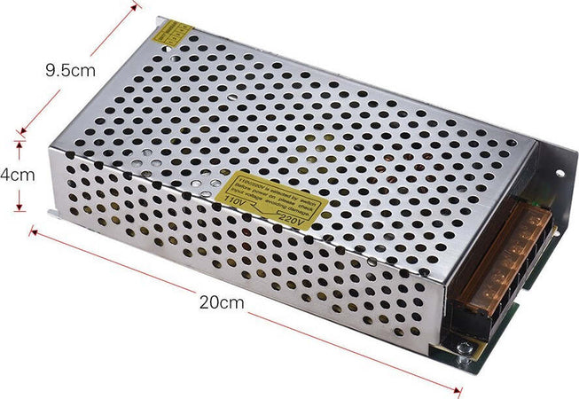 Alimentatore 15a 12v Striscia Led Trasformatore 15 Ampere Stabilizzato 220v 180w Fai da te/Materiale elettrico/Trasformatori Trade Shop italia - Napoli, Commerciovirtuoso.it