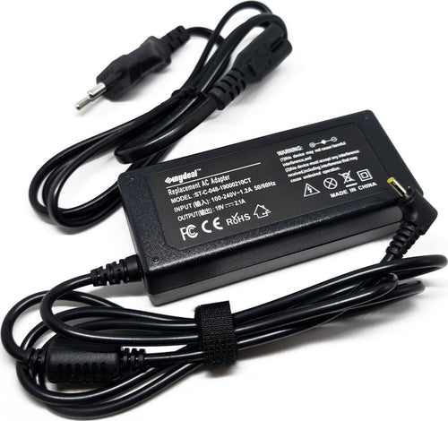 Alimentatore 19V 2.1A 40W 2.5X0.7mm compatibile Asus Netbook Eee PC Zenbook