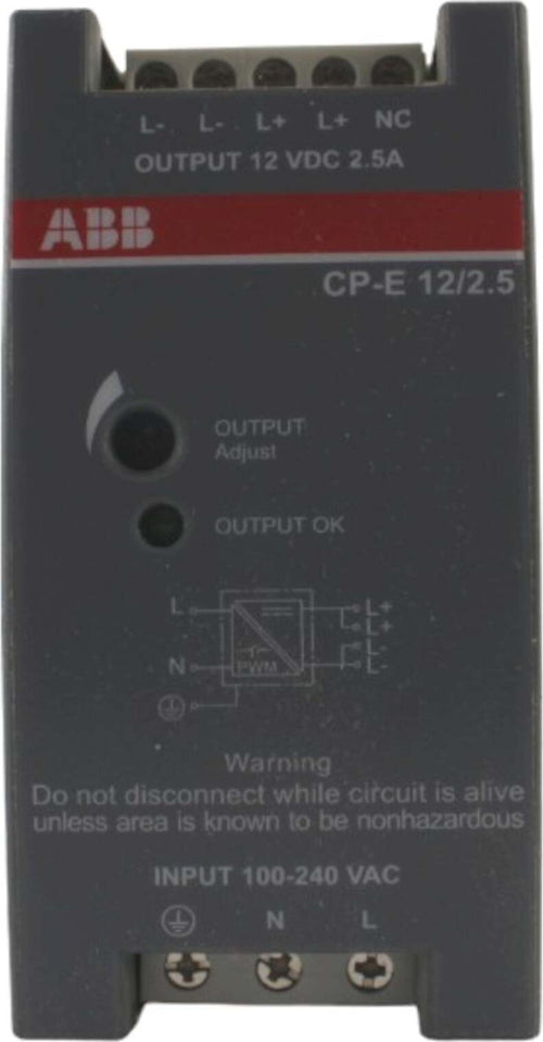 Alimentatore-2,5A-12VCC-230V-50/60HZ-ABB