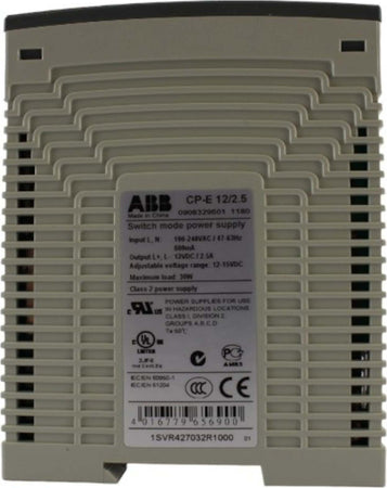 Alimentatore-2,5A-12VCC-230V-50/60HZ-ABB
