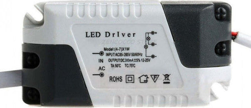 ALIMENTATORE 4-6/7 WATT DRIVER PER FARETTO LED Fai da te/Materiale elettrico/Trasformatori Zencoccostore - Formia, Commerciovirtuoso.it