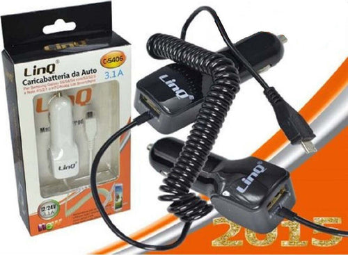 Alimentatore Caricabatteria Da Auto Micro Usb 3.1a 12/24v Con Ingresso Usb C-s406 Elettronica/Cellulari e accessori/Accessori/Caricabatterie/Caricabatterie da auto Trade Shop italia - Napoli, Commerciovirtuoso.it
