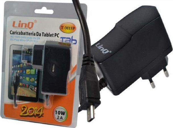 Alimentatore Caricabatteria Da Rete Casa Per Tablet Pc 5v 2a 10w Micro Usb T-m15p Elettronica/Informatica/Accessori/Accessori per PC portatili/Caricabatterie e docking station/Caricatori e alimentatori Trade Shop italia - Napoli, Commerciovirtuoso.it