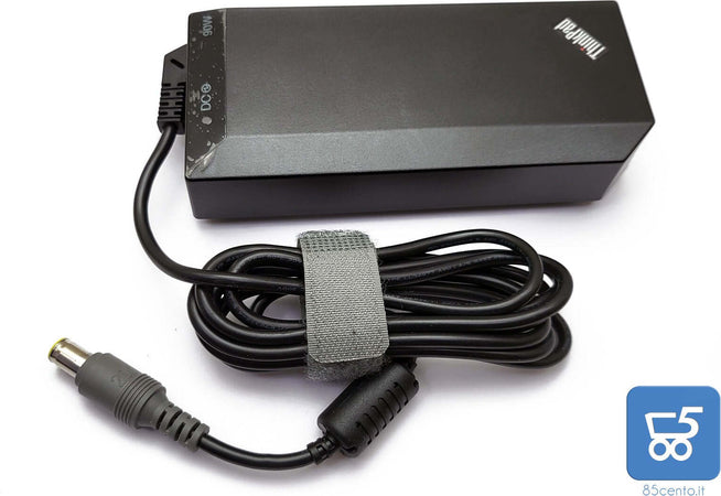 Alimentatore Caricabatteria Originale Lenovo 90W 20V 4,55A ThinkPad Spinotto tondo 7,9 mm x 5,5 mm Usato