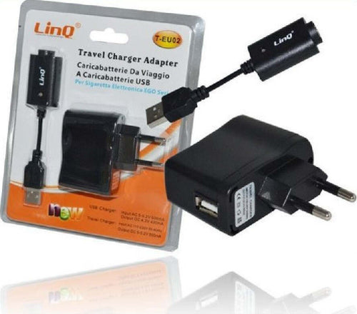 Alimentatore Caricabatterie Porta Usb Cavo Per Sigaretta Elettronica Ego T-eu02 Elettronica/Cellulari e accessori/Accessori/Caricabatterie/Caricabatterie da muro Trade Shop italia - Napoli, Commerciovirtuoso.it